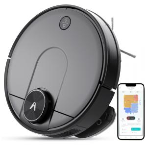 Aspirador de Pó Robô com Conexão via APP WI FI, Auto Carregamento e Mapeamento Multinível, 110V, VIOMI V2, Preto