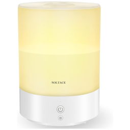 Umidificador Ultrassônico Portátil 2.5L, com Desligamento Automático, Silencioso, 110v, SOLTACE STL 206, Branco