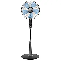 Ventilador de Coluna com 5 Vel Oscilação e Controle Remoto, 110V 35W, ROWENTA VU5670, Cinza