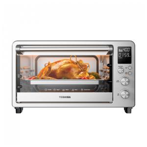 Forno Elétrico 12 em 1 em Aço Inoxidável, com Tela LED e Capacidade de 25L, 110V 1500W, TOSHIBA