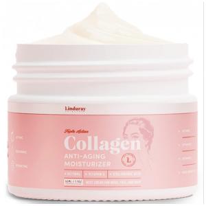 Creme Facial Anti Idade 50 mL para Mulheres Fórmula Natural com Retinol, Ácido Hialurônico e Vitamina, 50 mL, LINDURAY SKINCARE, Branco