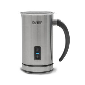 Espumador de Leite Elétrico, Capacidade 240 mL, Aço Inox, 110v, CHEF CHMF08S, Prateado