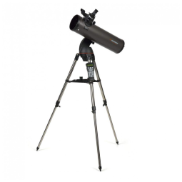 Telescópio Computadorizado Celestron NexStar 130SLT: Compacto e Portátil. Design Óptico Refletor Newtoniano, Tecnologia SkyAlign