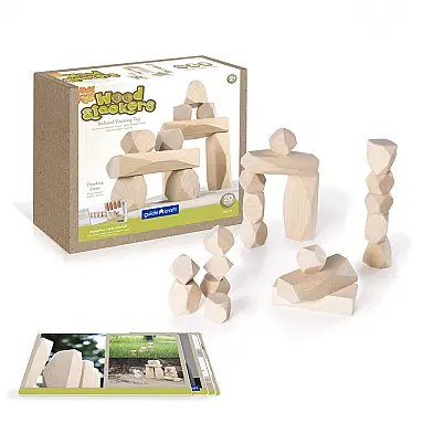 Blocos de Madeira Guidecraft Wood
