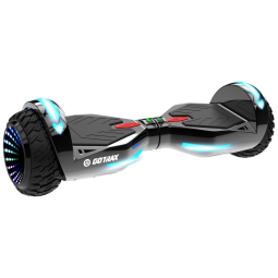 GOTRAX Hoverboard Off Road com Alto Falante Bluetooth, Luz LED, 220V, Preto
