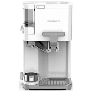 Sorveteira Com Recipientes para Condimento e Casquinha, CUISINART ICE 45, Branco