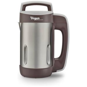Vegan Máquina Elétrica para Produção de Leite Vegetal Vegano Aço Inoxidável, 110V, THE OUTDOOR OPTIMIST M22611, Cinza