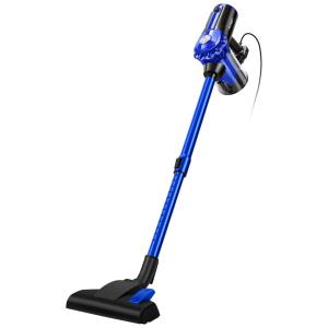 Aspirador de Pó Multifuncional com Fio com Acessórios e Sucção Inteligente Ideal para Pets, 110v, ELEZON E600, Azul