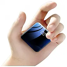 Mini Power Bank Carregador Chaveiro 10000 mAh Alta Velocidade Escritório Viagem