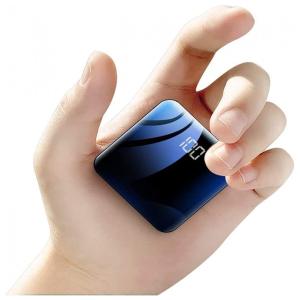 Mini Power Bank Carregador Chaveiro 10000 mAh Alta Velocidade Escritório Viagem