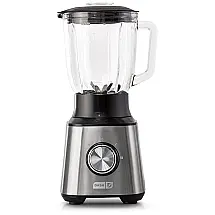 Liquidificador de Bancada 1.5L com 10 Velocidades, 600W, 110v, DASH DQB150GBSS02, Prateado