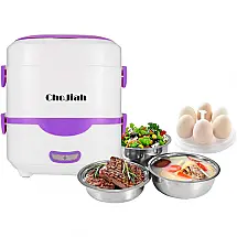 ChiJiah Panela de Arroz Multifunção 1.5L, 350W, 110v, LOMEJOR, Branco