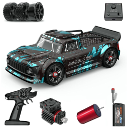 Carro RC 4x4 sem Escova, Alta Velocidade 42 km/h, 1:14 Escala, Controle Remoto 2.4G 4WD, Fenamx Hyper 14301