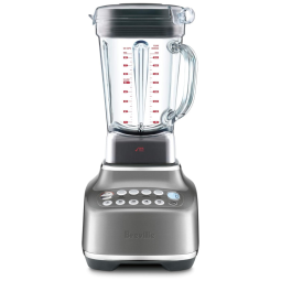 Liquidificador de Bancada 1.8L com 5 Velocidades, 1800W, 110v, BREVILLE BBL820SHY1BUS1, Prateado