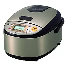 Micom panela de arroz e aquecedor, inoxidável marrom escuro, ZOJIRUSHI NS LHC05