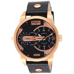 Relógio Masculino Analógico Quartzo, Couro, DIESEL DZ7317, Preto