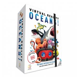 Livro Interativo de VR e Atividades STEM Explorando Oceanos Virtuais, Abacus Brands
