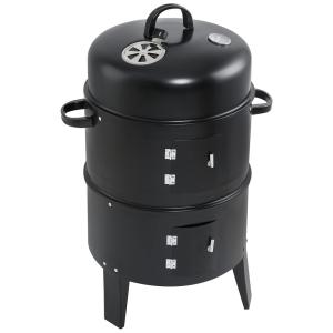 TC Home Churrasqueira a Carvão Portátil e Compacto serve até 4 Pessoas, TTHOME, Preto