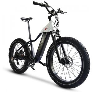 Bicicleta Elétrica 7 Velocidades com Freio a Disco e Luz Dianteira Traseira, 750W, Branca e, IMREN 1, Branco