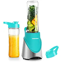 Mixer com 12 Velocidades e Acessórios, Aço Inoxidável, 400W, 110v, REDMOND, Azul