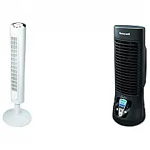 Honeywell Ventilador de TorreVentilador de Mesa Silencioso Display LED 110V