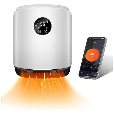 Aquecedor Elétrico de Parede com