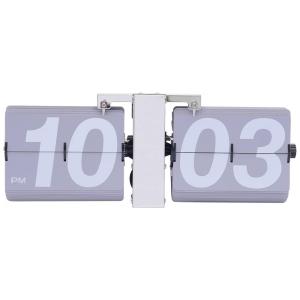 Relógio de Mesa e Parede Flip, Quartzo, Alta Precisão, Gdrasuya, Cinza