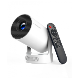 Projetor Magcubic Mini com WiFi 6 e Bluetooth 5.4, Suporte 4K, Alto-falante Soundbase de 5W, Keystone Vertical Automático