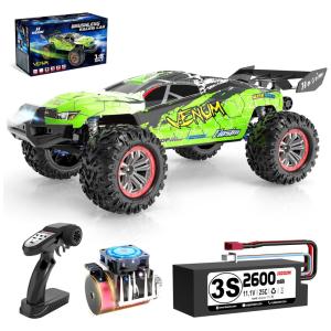 Off Road Controle Remoto Velocidade 36km, h Sem Fio 80mt Anti interferência Recarregável