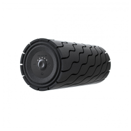 Rolo Massageador Elétrico para o Corpo Inteiro com Bluetooth e 5 Frequências Personalizadas, THERAGUN, Preto