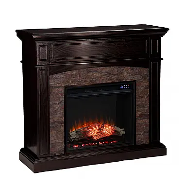 Lareira Elétrica SEI Furniture 116x107cm