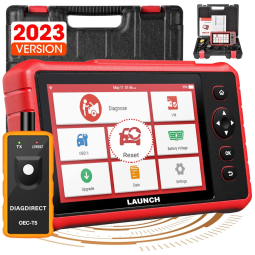 Scanner Automotivo CRP429 OBD2 Óleo EPB BMS SAS DPF e IMMO TPMS Atualização On line, LAUNCH CRP429P, Vermelho