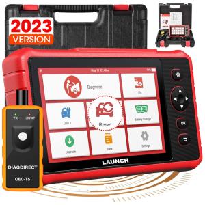 Scanner Automotivo CRP429 OBD2 Óleo EPB BMS SAS DPF e IMMO TPMS Atualização On line, LAUNCH CRP429P, Vermelho