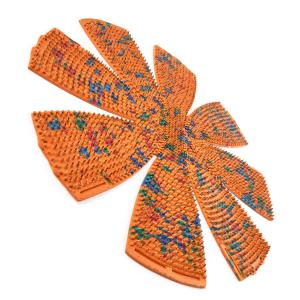 LYAPKO Aplique de Acupuntura Plana Flor CAMOMILE 5.0 Ag 2106 Agulhas Massageador de Acupressão Premium. Ferramenta de Massagem Terapêutica