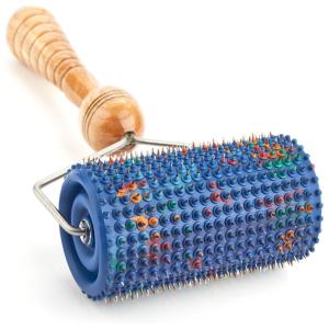 LYAPKO Big Roller Massager 5.0 AG Acupressão 570 Agulhas. Para acupuntura em todas as áreas maiores do corpo. Ferramenta de Massagem