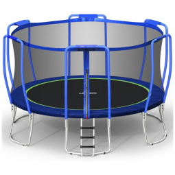 Trampolim Zupapa com Design sem Lacunas, Capacidade de 680 kg, para Crianças e Adultos, com Rede de Segurança.