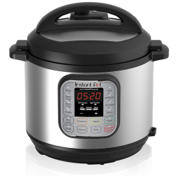 Panela de Pressão 6 Qt 7 em 1 Multi Uso Programável, Fogão Lento, Panela de Arroz, A, 110v, INSTANT POT Duo 60, Preto