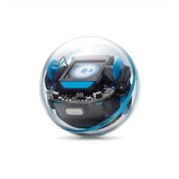 Robô Programável Sphero BOLT Bola Codificável Reciclável com LED 8x8, Sensores Avançados, Bluetooth e Programação Javascript - Resistente à