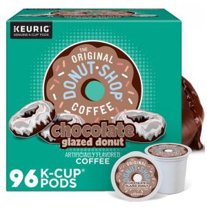 Keuring Kcup Café TODS Rosquinha com 96u, THE DONUT SHOP, Marrom