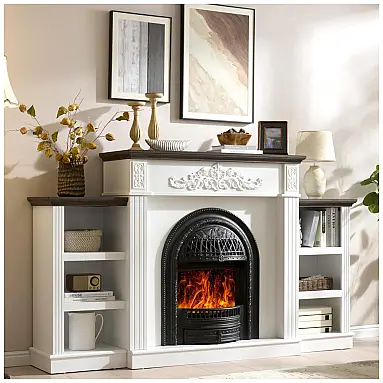 Lareira Elétrica SOOWERY 196x115cm 1400W