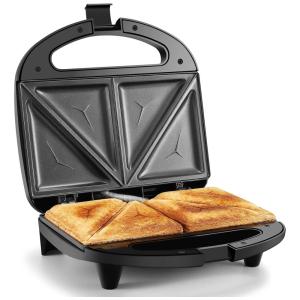 Sanduicheira Antiaderente 2 Fatias 750W, 110v, OSTBA ABS05, Preto