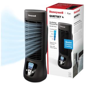 Circulador Ventilador Silencioso Tower, 110v, HONEYWELL HTF210B, Preto