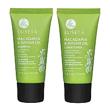 Shampoo e Condicionador Luseta Macadâmia e Óleo de Argan Kit de Viagem 30ml