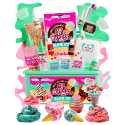 Kit Slime Divertido Faça seus Próprios Sorvetes e Doces para Crianças de 10 a 12 Anos, Original Stationery