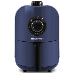 Fritadeira Elétrica AirFryer 1L de Capacidade e Desligamento Automático, 1000W, 110v, ELITE GOURMET EAF1121BG, Azul