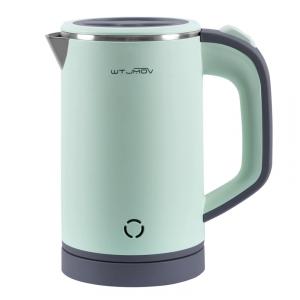 Chaleira Elétrica 0,8L com Desligamento Automático, Aço Inoxidável, 110V 600W, WTJMOV, Verde