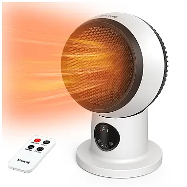 Aquecedor Elétrico Portátil de Cerâmica