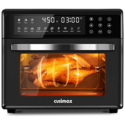 Forno Elétrico de Bancada 13 em 1, 22L com Função Air Fryer, Painel Digital, Espeto Rotativo, Desidratador e Acessórios, 110V 1700W