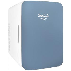 Mini Geladeira para Skincare 10 Litros, 12V, 110V, COOLULI I10L2B, Azul