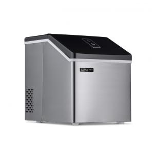 Máquina de Gelo em Cubos Transparentes Luma Comfort IM200SS Aço Inoxidável Produção 18 kg/24h Portátil 110V